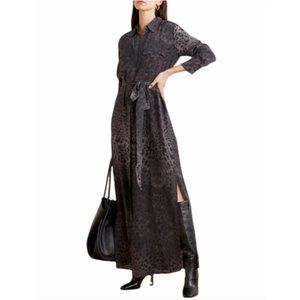 L'AGENCE Black Maxi Dress